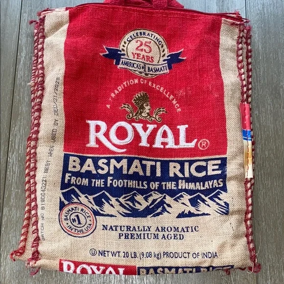 Royal Basmati Rice Bag - Picture 1 of 5